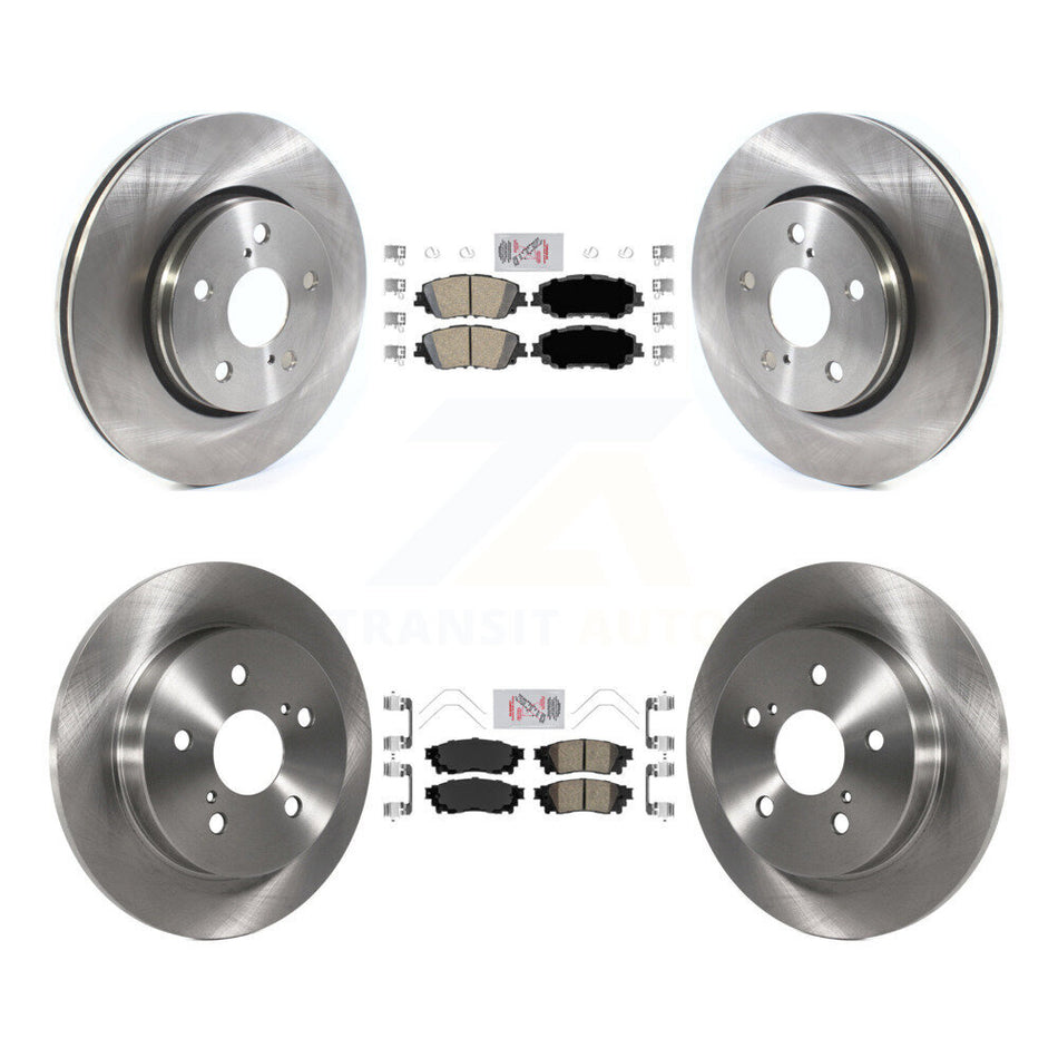 Front Rear Ceramic Pads And Disc Brake Rotors Kit For Toyota C-HR K8A-106233