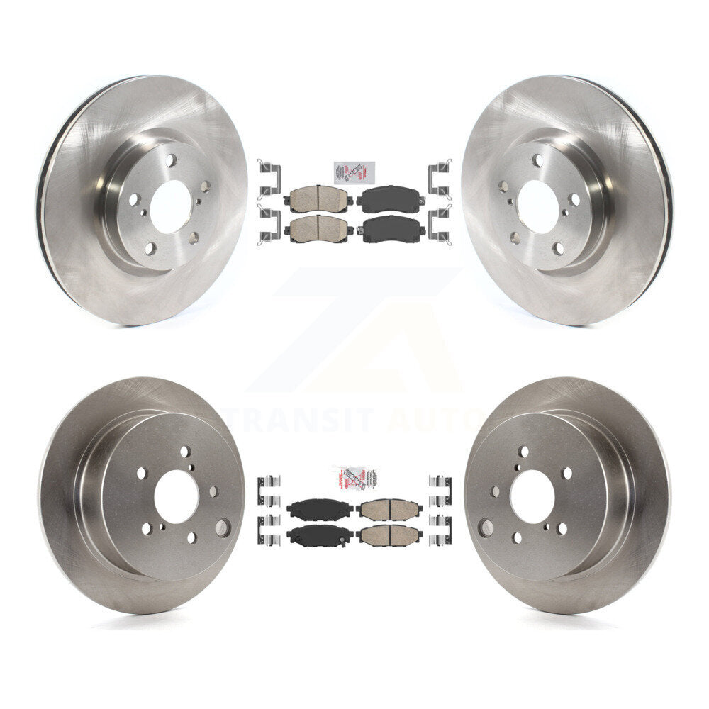 Front Rear Ceramic Pad Brake Rotor Kit For Subaru Impreza With 276mm Diameter K8A-106284