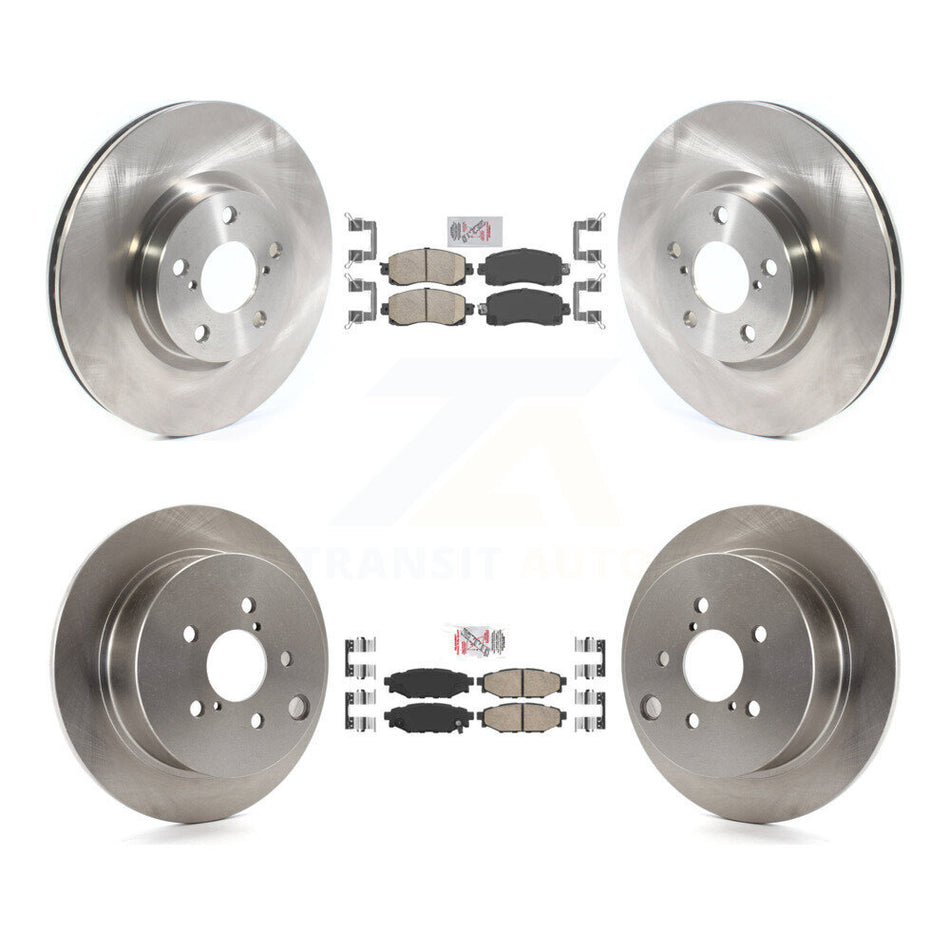 Front Rear Ceramic Pad Brake Rotor Kit For Subaru Impreza With 276mm Diameter K8A-106284