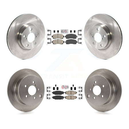 Front Rear Ceramic Pad Brake Rotor Kit For Subaru Impreza With 276mm Diameter K8A-106285