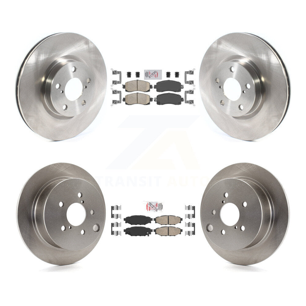 Front Rear Ceramic Pad Brake Rotor Kit For Subaru Impreza With 276mm Diameter K8A-106286