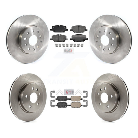 Front Rear Ceramic Pads And Disc Brake Rotors Kit For Chevrolet Camaro K8A-106298