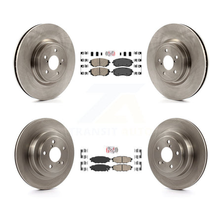 Front Rear Ceramic Pads And Disc Brake Rotors Kit For Subaru Legacy K8A-106430
