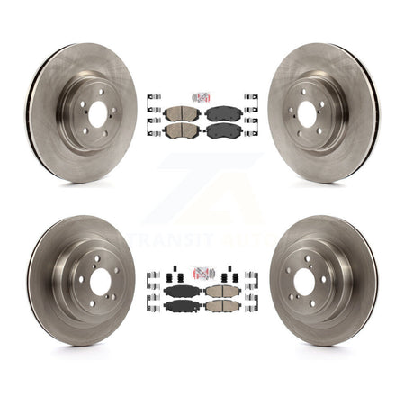 Front Rear Ceramic Pads And Disc Brake Rotors Kit For Subaru Legacy K8A-106431