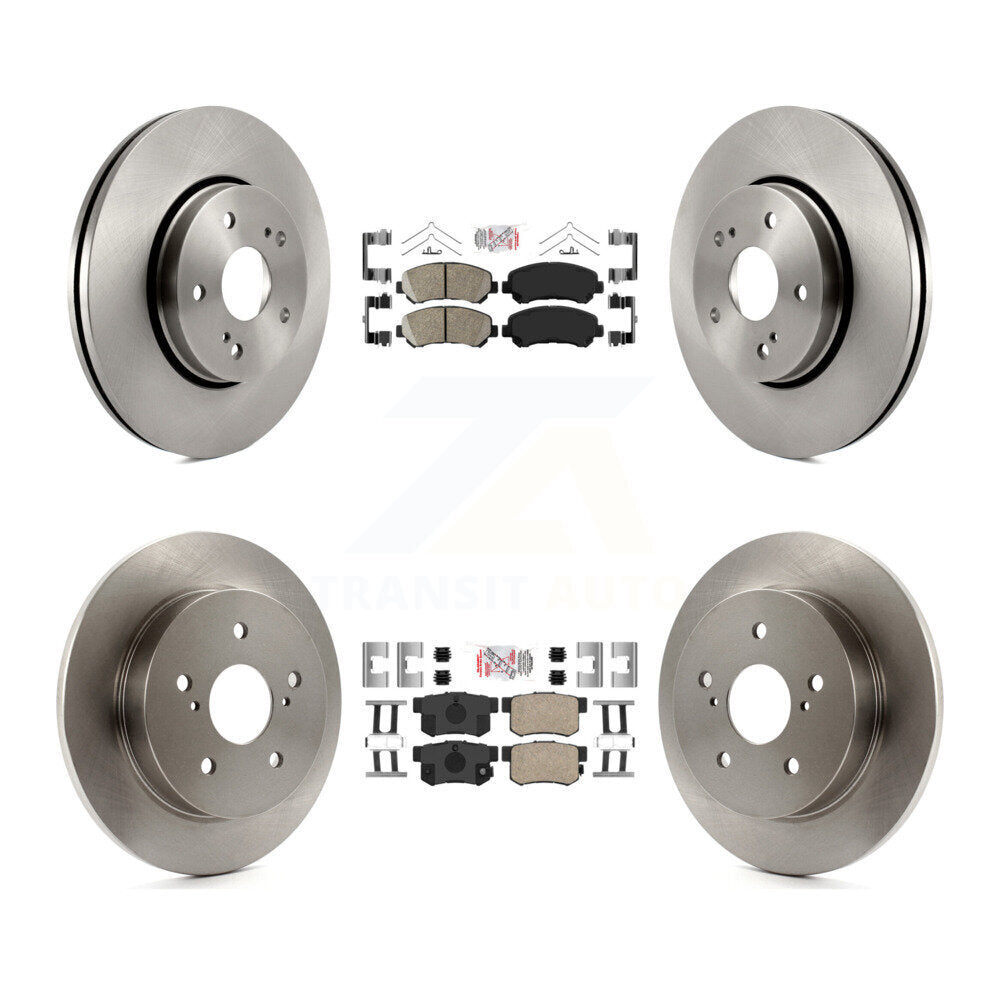 Front Rear Ceramic Pads And Disc Brake Rotors Kit For 2010-2013 Suzuki Kizashi K8A-106472