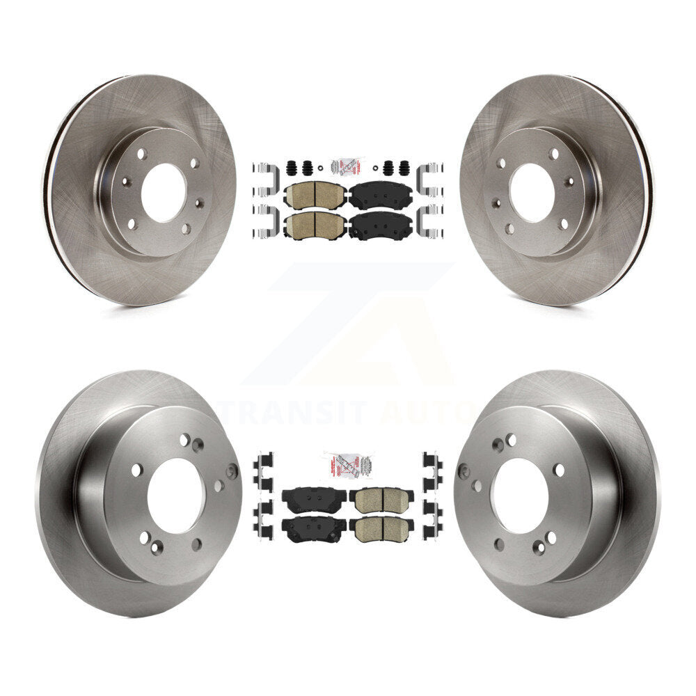 Front Rear Ceramic Pads And Disc Brake Rotors Kit For 2005 Kia Magentis From 10 05 K8A-106474