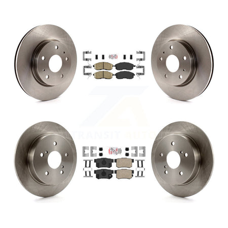 Front Rear Ceramic Pads And Disc Brake Rotors Kit For Suzuki SX4 Crossover K8A-106577