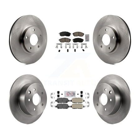 Front Rear Ceramic Pads And Disc Brake Rotors Kit For Nissan Altima K8A-106580