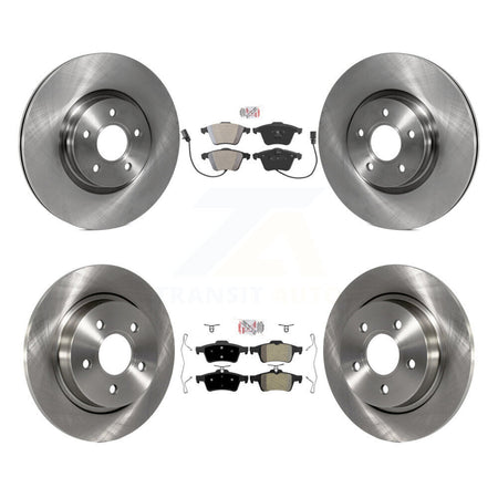 Front Rear Semi-Metallic Pads And Disc Brake Rotors Kit For Volvo S40 V50 C70 K8A-106648