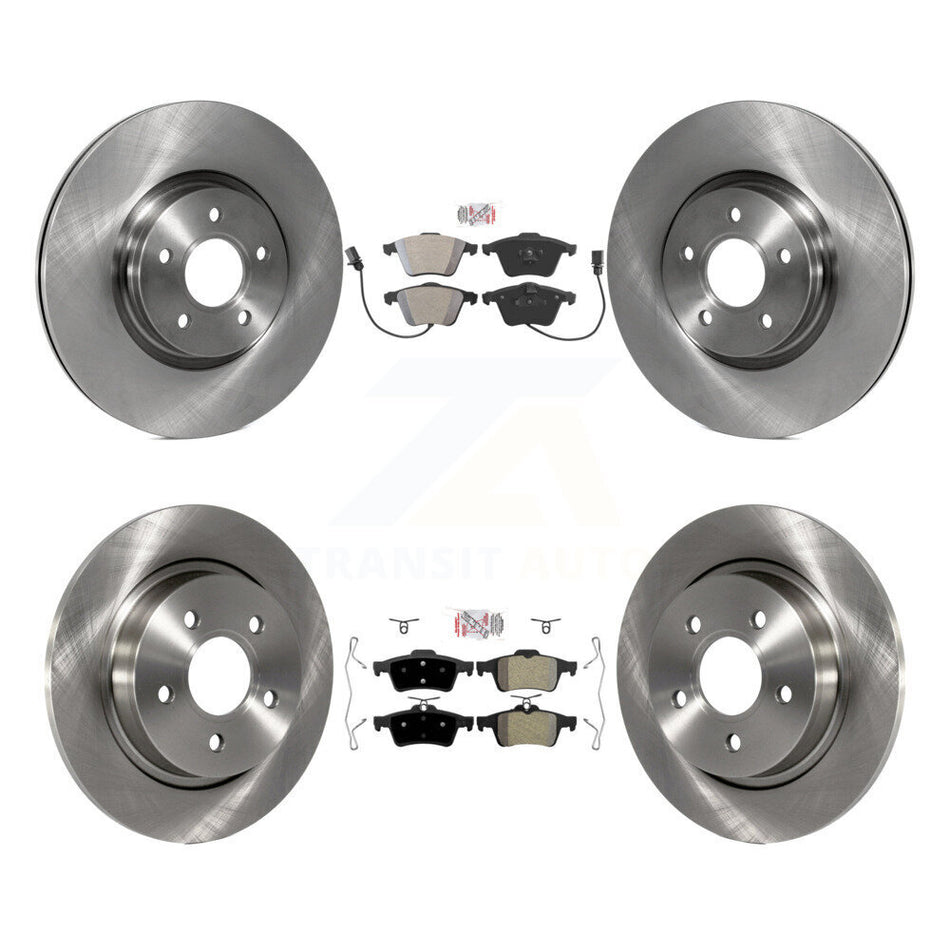 Front Rear Semi-Metallic Pads And Disc Brake Rotors Kit For Volvo S40 V50 C70 K8A-106648
