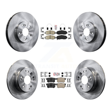 Front Rear Ceramic Pads And Disc Brake Rotors Kit For Acura TL K8A-106661