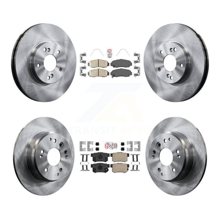 Front Rear Ceramic Pads And Disc Brake Rotors Kit For Acura TL K8A-106662