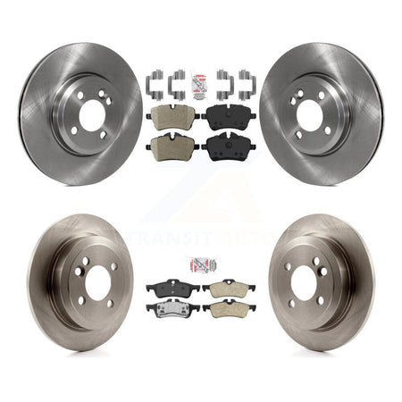Front Semi-Metallic Rear Ceramic Pads And Disc Brake Rotors Kit For Mini Cooper K8A-106670