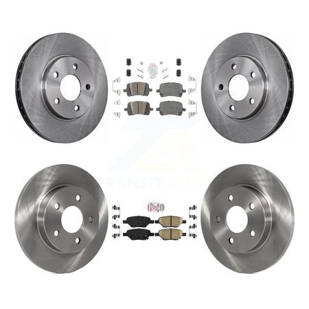 Front Rear Ceramic Pads And Disc Brake Rotors Kit For Chevrolet Malibu Pontiac G6 K8A-106717