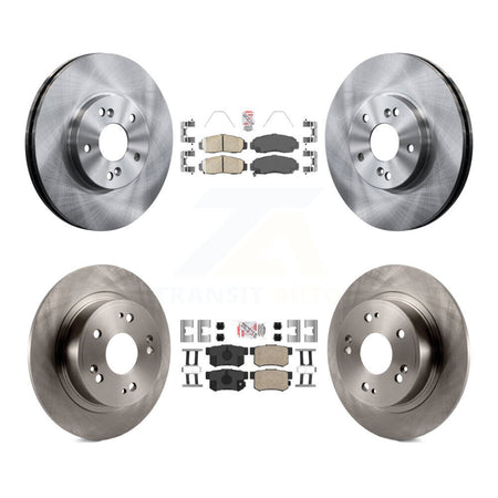 Front Rear Ceramic Pads And Disc Brake Rotors Kit For Honda Accord K8A-106749