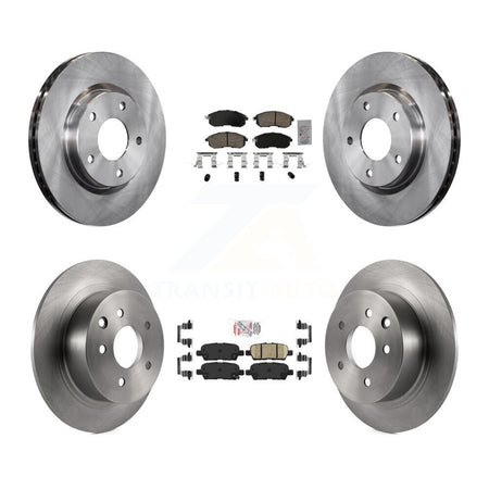 Front Rear Ceramic Pads And Disc Brake Rotors Kit For Nissan Sentra K8A-106780