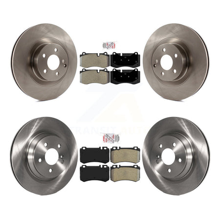 Front Rear Semi-Metallic Pad Brake Rotor Kit For 07-13 Mercedes-Benz S600 Armored Vehicle K8A-106787