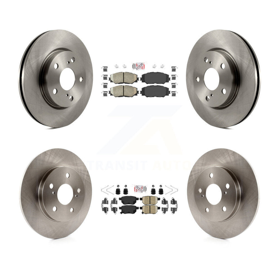 Front Rear Ceramic Pads And Disc Brake Rotors Kit For 2008-2015 Scion xB K8A-106882