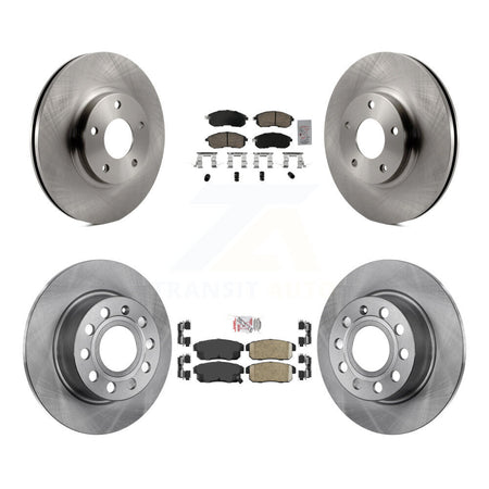 Front Rear Ceramic Pads And Disc Brake Rotors Kit For 2002-2004 INFINITI I35 K8A-106903