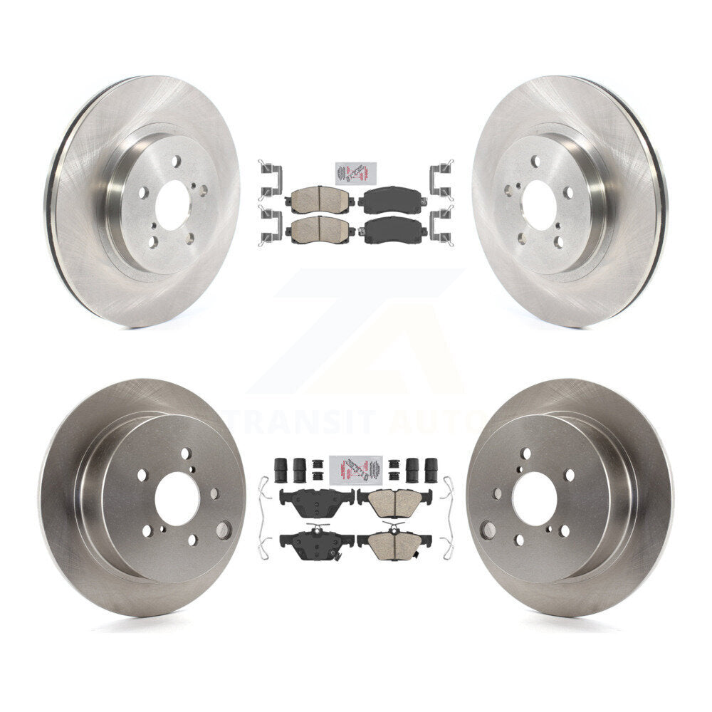 Front Rear Ceramic Pads And Disc Brake Rotors Kit For Subaru Crosstrek K8A-106911