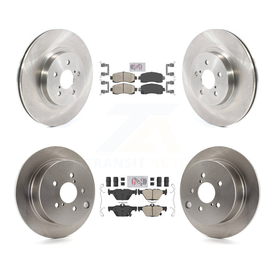 Front Rear Ceramic Pads And Disc Brake Rotors Kit For Subaru Crosstrek K8A-106911