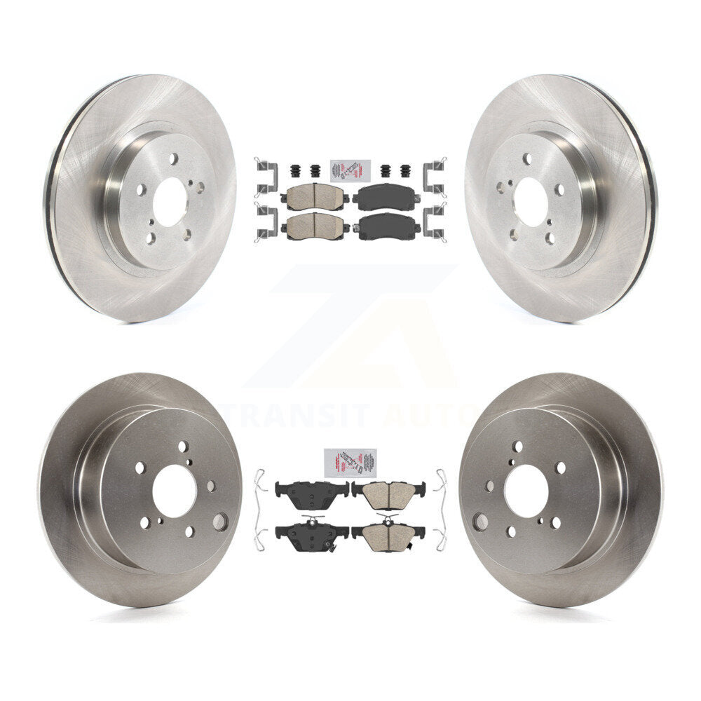 Front Rear Ceramic Pads And Disc Brake Rotors Kit For Subaru Crosstrek K8A-106912