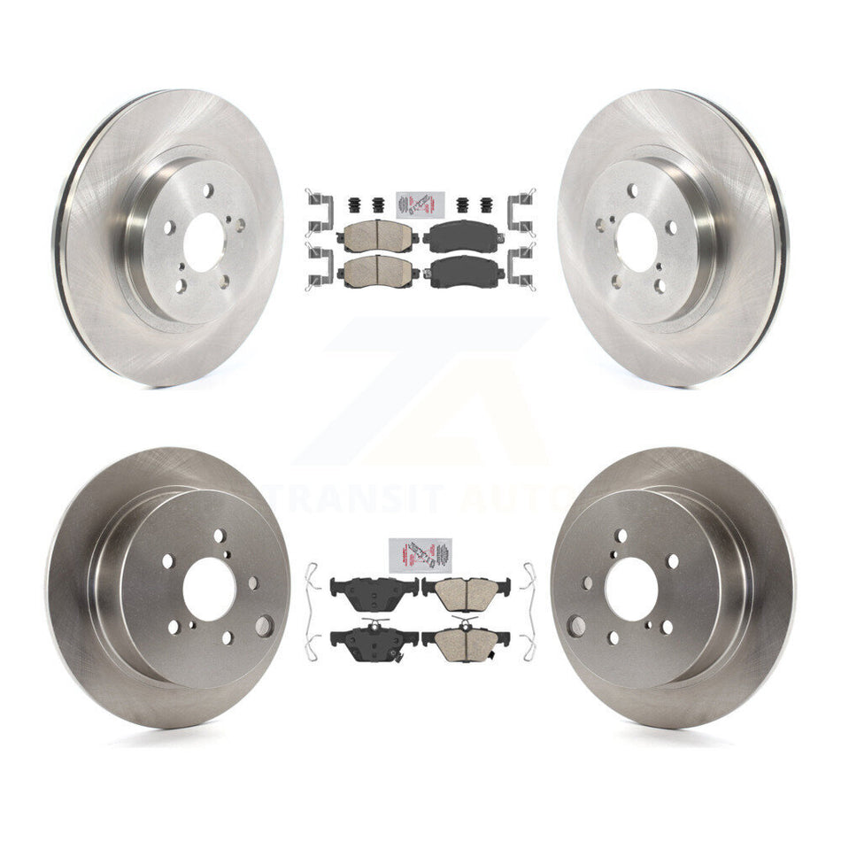 Front Rear Ceramic Pads And Disc Brake Rotors Kit For Subaru Crosstrek K8A-106912