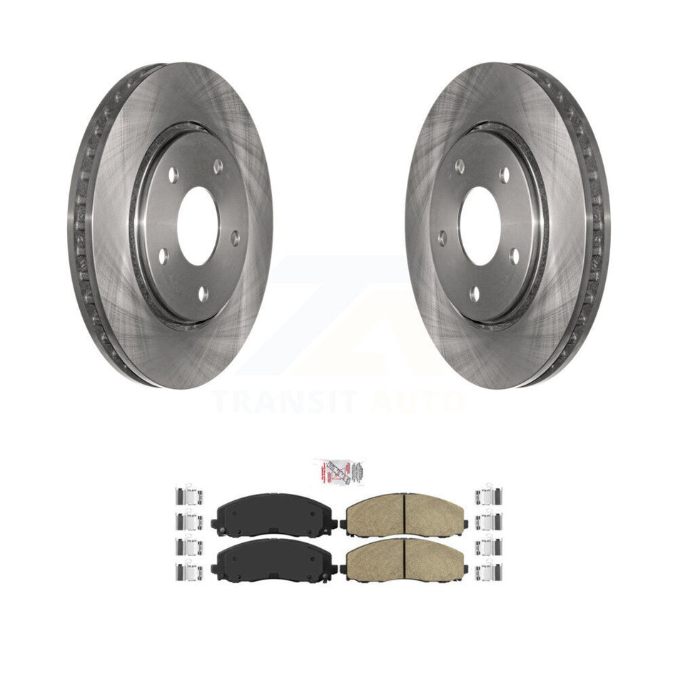 Front Disc Brake Rotors And Ceramic Pads Kit For Dodge Grand Caravan K8A-106918