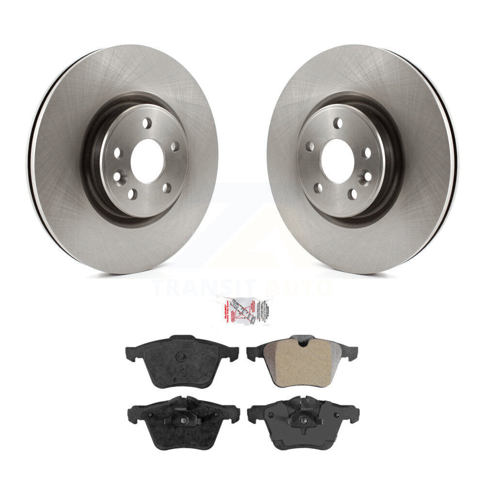 Front Disc Brake Rotors And Semi-Metallic Pads Kit For Volvo XC70 S60 V60 S80 V70 K8A-106924