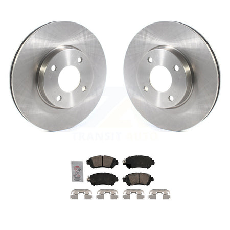 Front Disc Brake Rotors And Ceramic Pads Kit For Nissan Kicks Versa K8A-106936