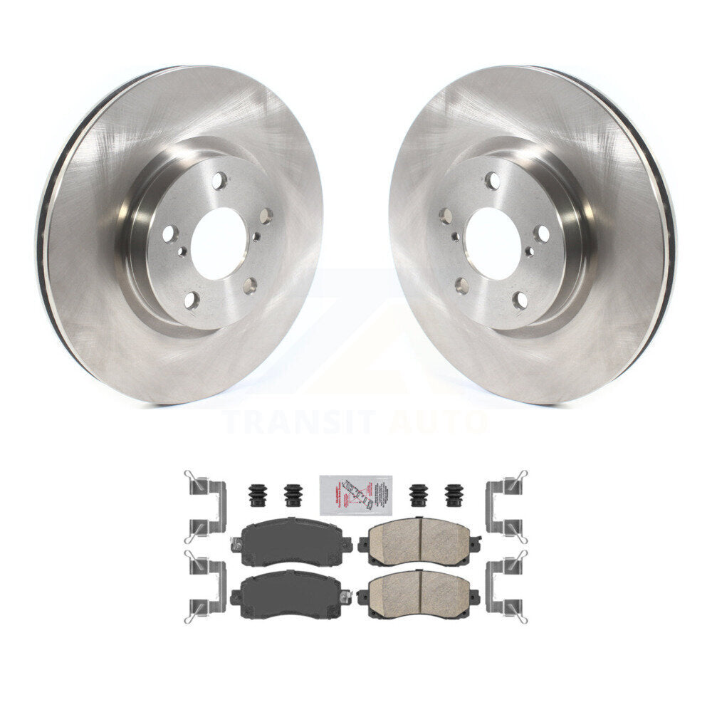 Front Disc Brake Rotor Ceramic Pad Kit For Subaru Impreza With 276mm Diameter K8A-106961
