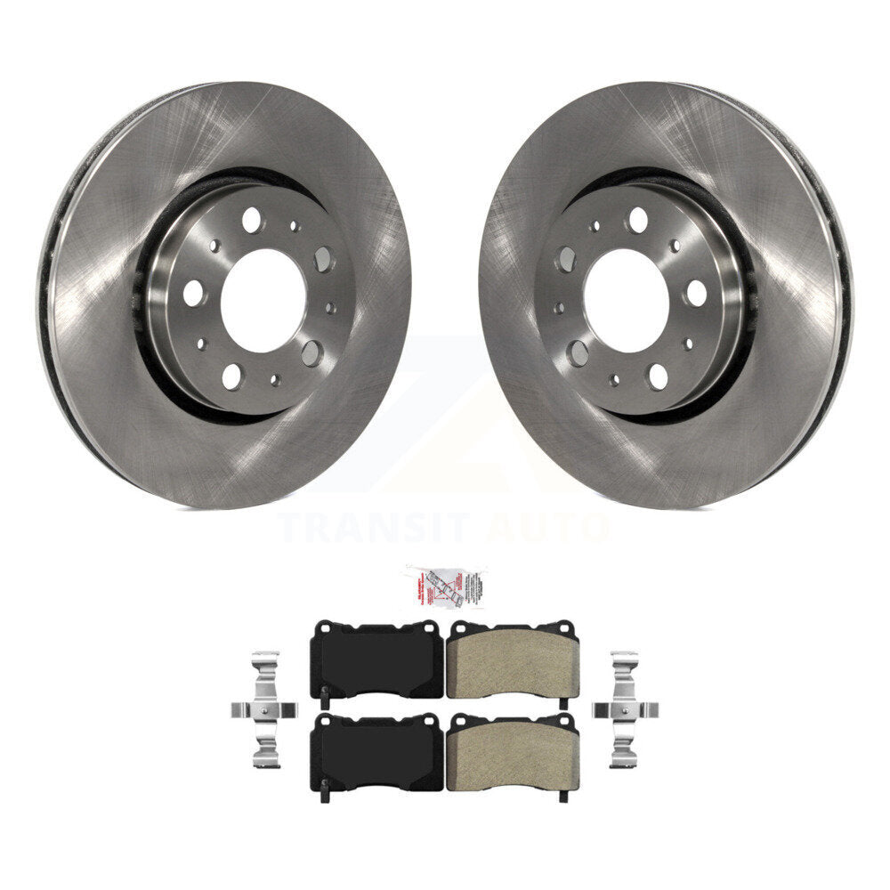 Front Brake Rotor & Semi-Metallic Pad Kit For Volvo V70 R With 286mm Diameter K8A-106963