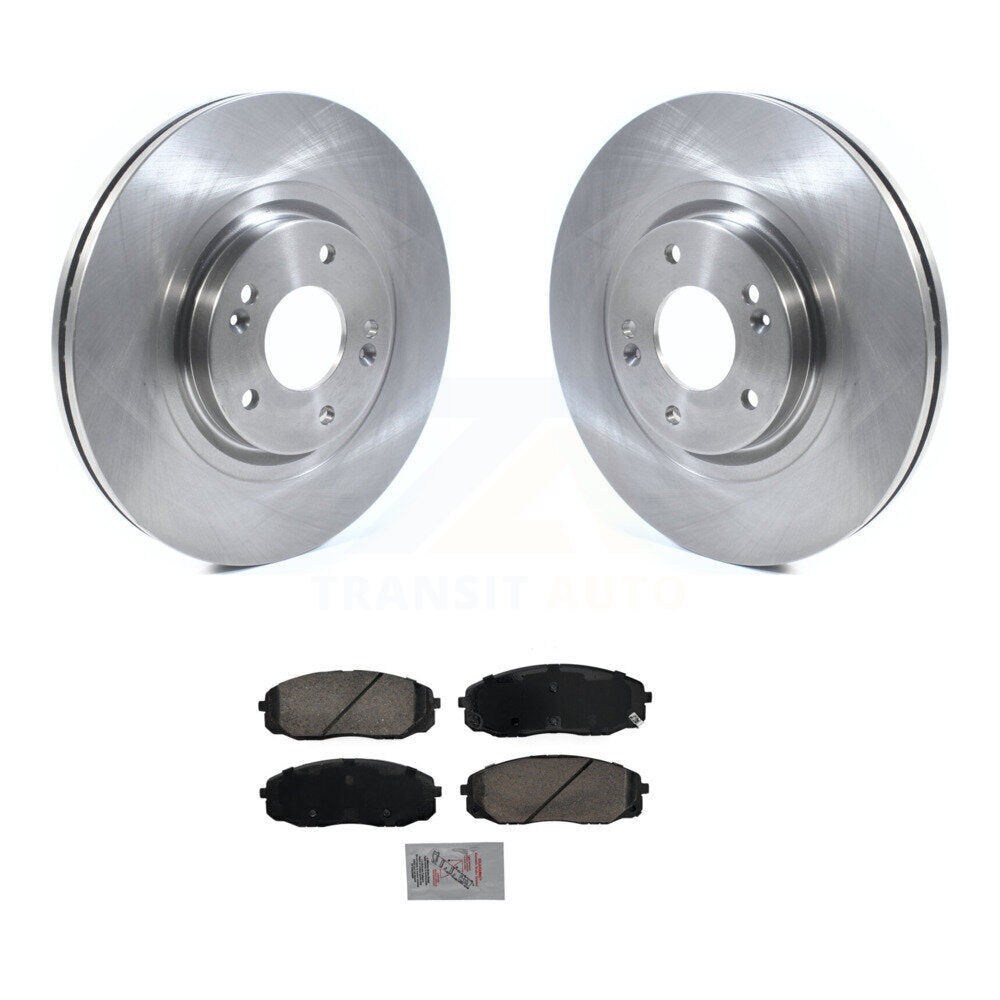 Front Disc Brake Rotors And Ceramic Pads Kit For 2020-2021 Kia Sedona K8A-106974