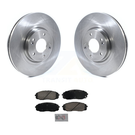 Front Disc Brake Rotors And Ceramic Pads Kit For 2020-2021 Kia Sedona K8A-106974