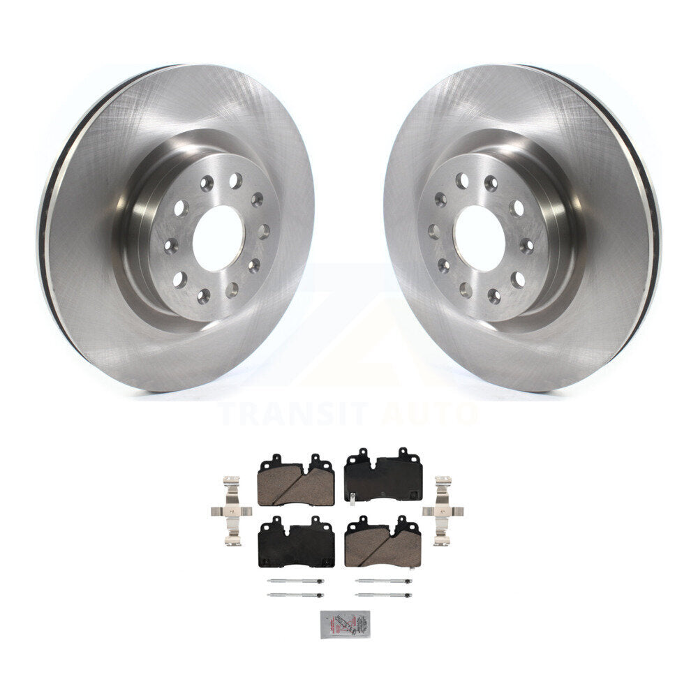 Front Disc Brake Rotors And Ceramic Pads Kit For Cadillac CT6 K8A-106998