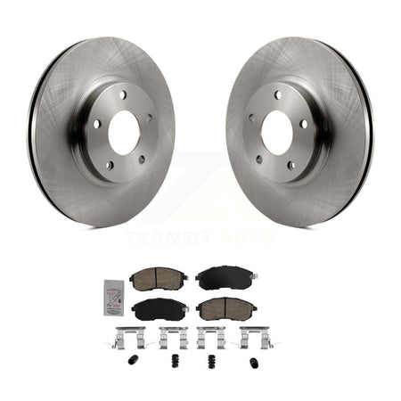 Front Disc Brake Rotors And Ceramic Pads Kit For Nissan Altima INFINITI I35 K8A-106999