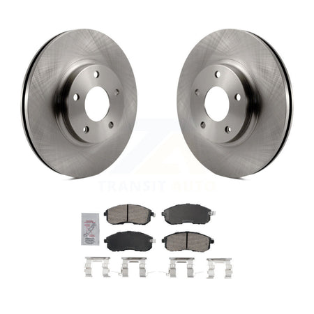 Front Disc Brake Rotors And Ceramic Pads Kit For Nissan Altima INFINITI I35 K8A-107000