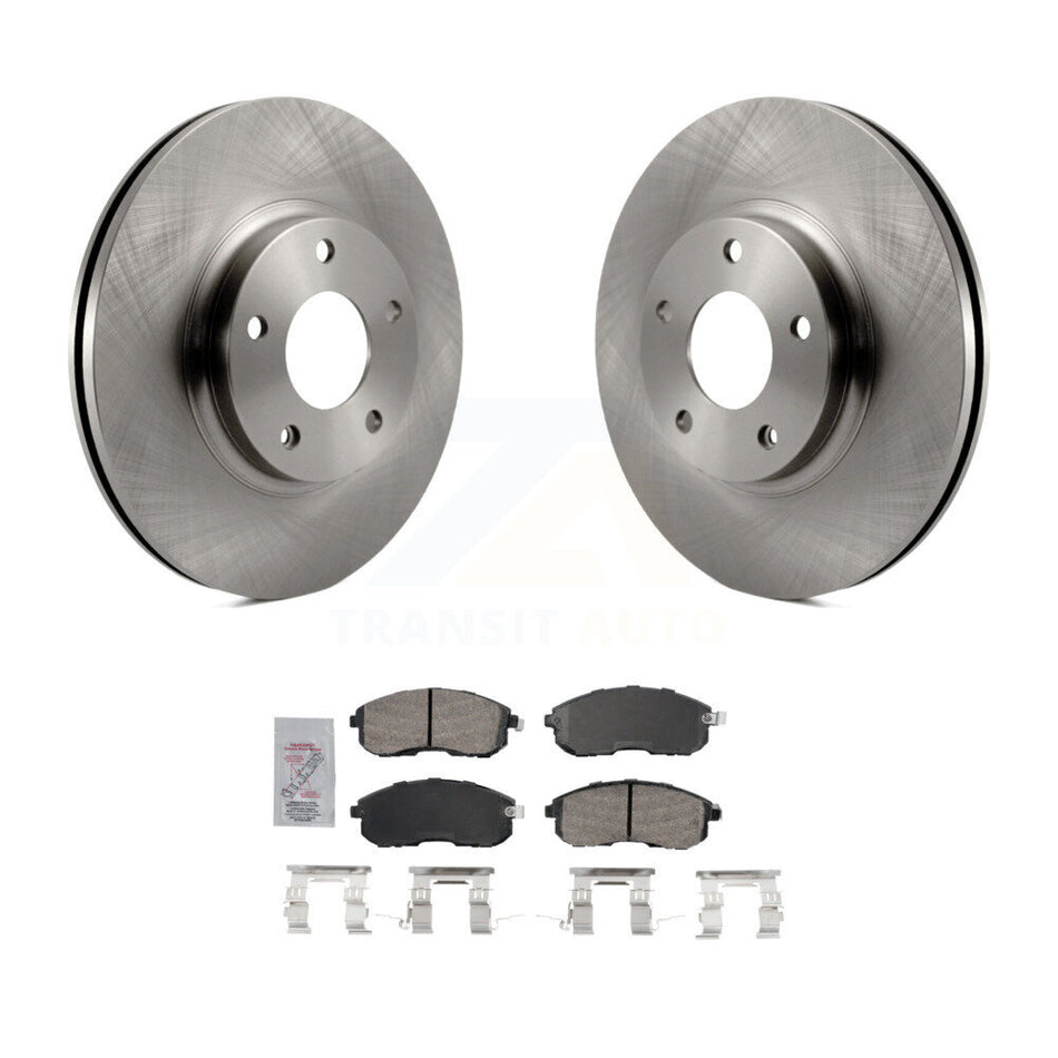 Front Disc Brake Rotors And Ceramic Pads Kit For Nissan Altima INFINITI I35 K8A-107000