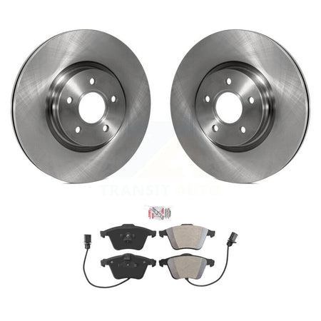 Front Disc Brake Rotors And Semi-Metallic Pads Kit For Volvo S40 V50 C70 K8A-107002