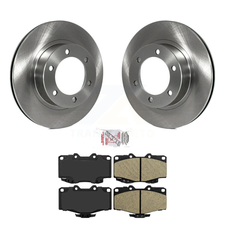 Front Disc Brake Rotors And Ceramic Pads Kit For Toyota 4Runner K8A-107015