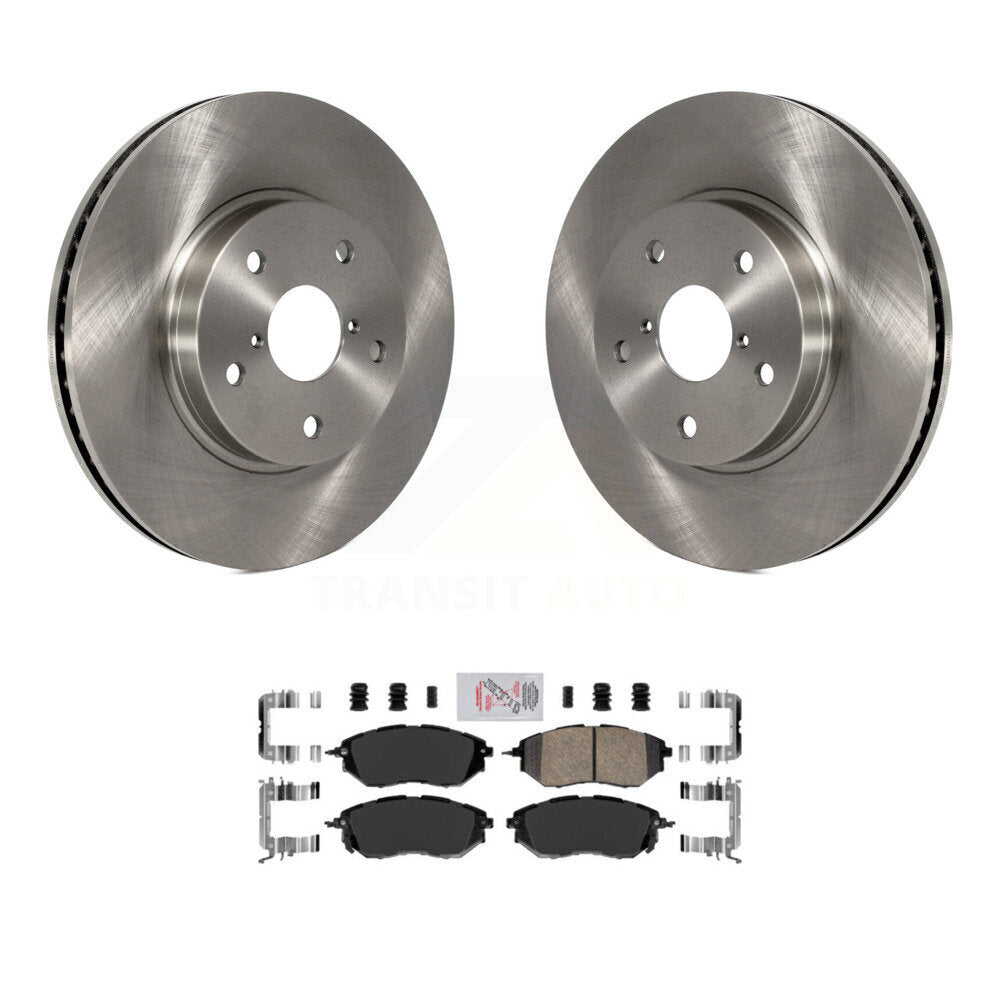 Front Disc Brake Rotors And Ceramic Pads Kit For 2015 Subaru Legacy 2.5L K8A-107060