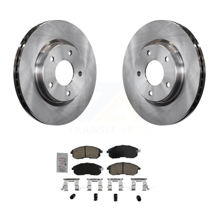 Front Disc Brake Rotors And Ceramic Pads Kit For Nissan Sentra K8A-107078
