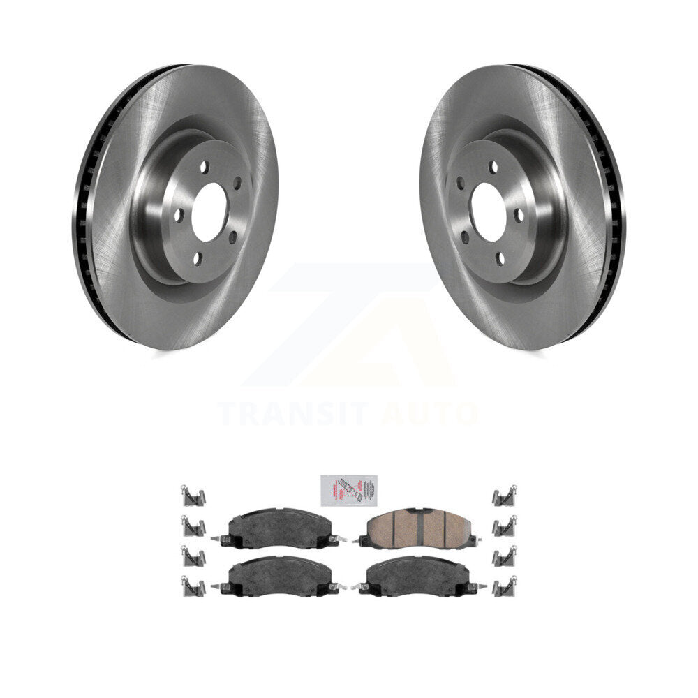 Front Disc Brake Rotors And Ceramic Pads Kit For Ford Explorer Lincoln Aviator K8A-107090