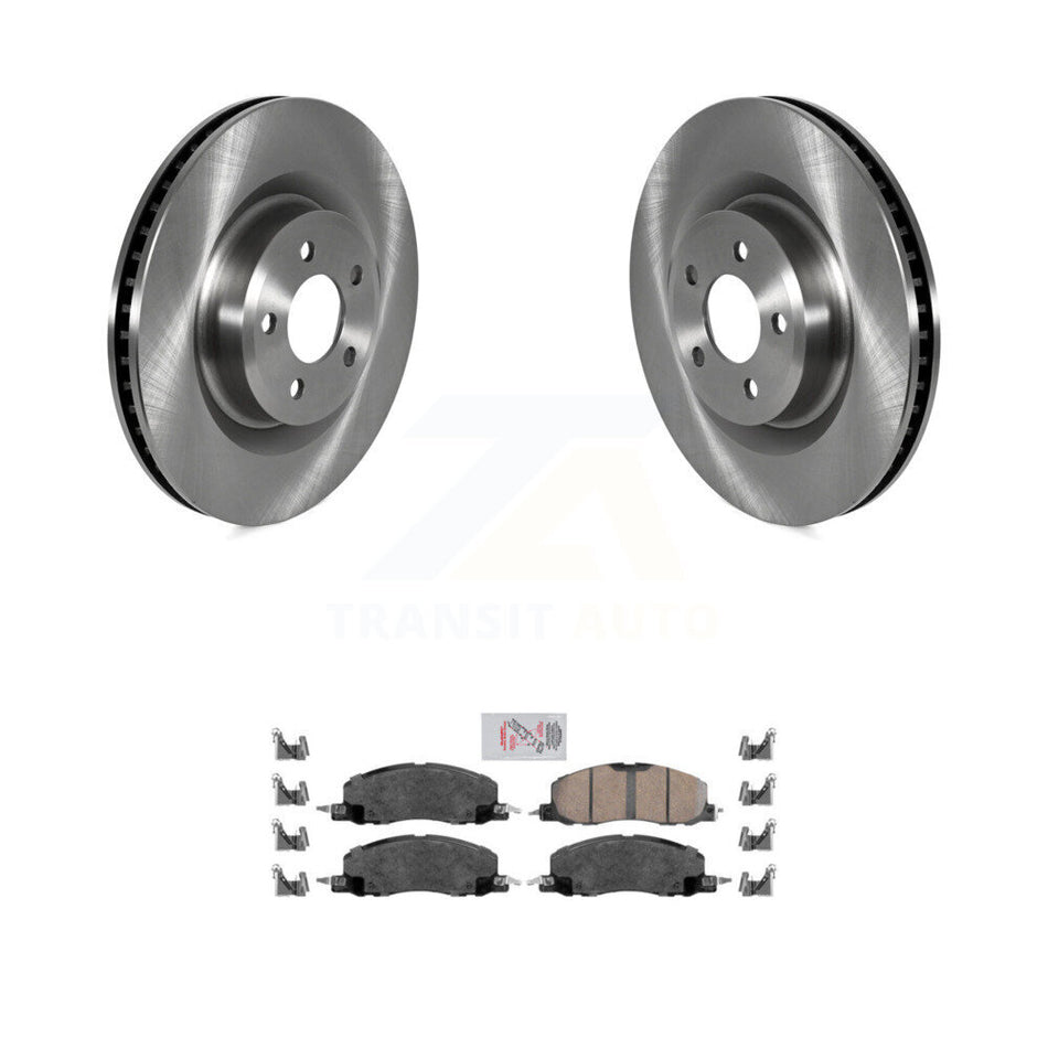 Front Disc Brake Rotors And Ceramic Pads Kit For Ford Explorer Lincoln Aviator K8A-107090