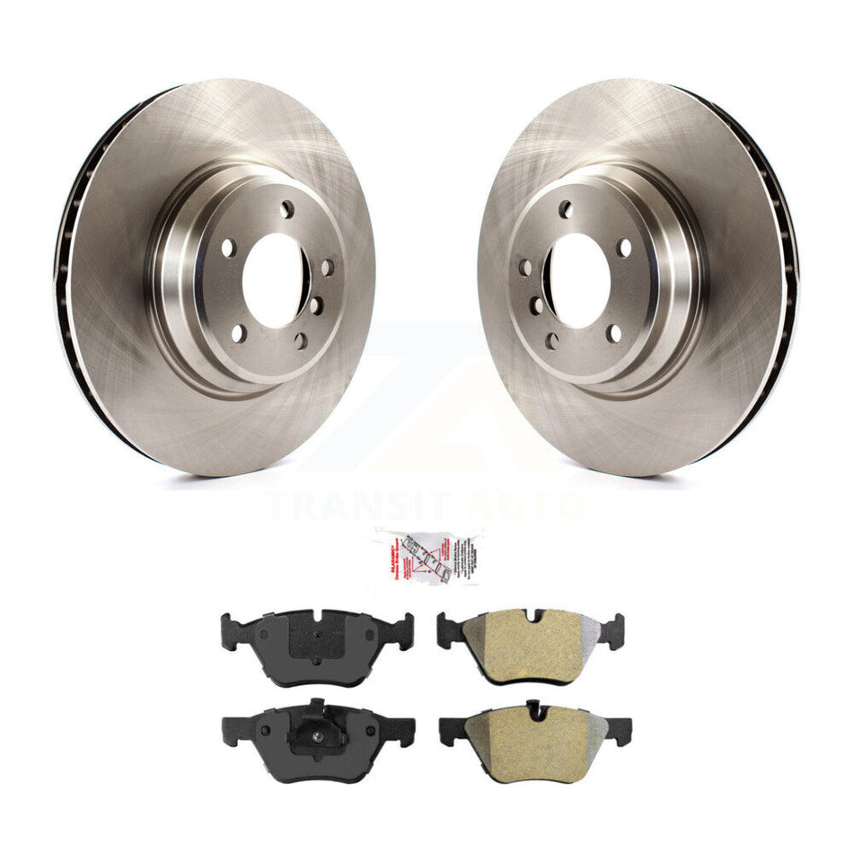 Front Disc Brake Rotors And Semi-Metallic Pads Kit For 2007 BMW 335xi K8A-107098
