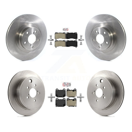 Front Rear Semi-Metallic Pad And Brake Rotor Kit For 2019 Toyota 86 Without Brembo Brakes K8A-107160