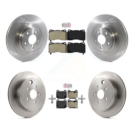 Front Rear Semi-Metallic Pad And Brake Rotor Kit For 2019 Toyota 86 Without Brembo Brakes K8A-107161