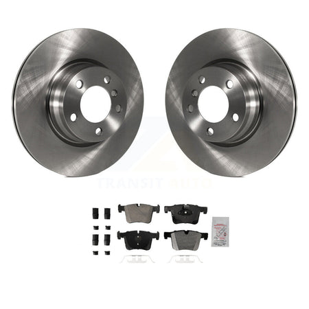 Front Brake Rotor Semi-Metallic Pad Kit For BMW 328i 330e With 330mm Diameter K8A-107212