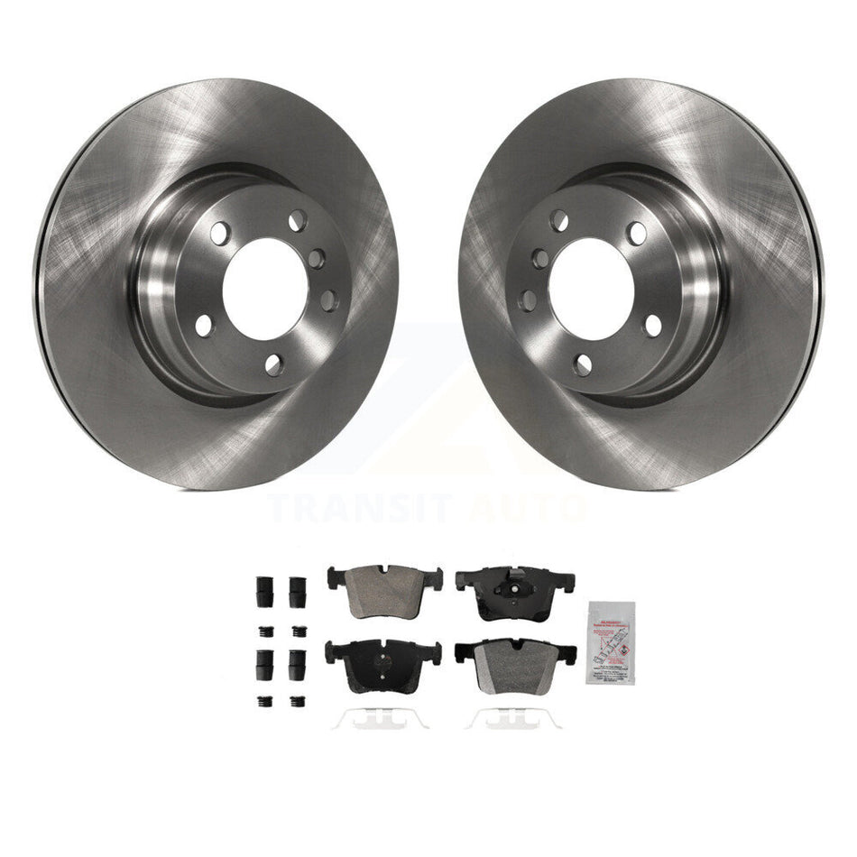Front Brake Rotor Semi-Metallic Pad Kit For BMW 328i 330e With 330mm Diameter K8A-107212