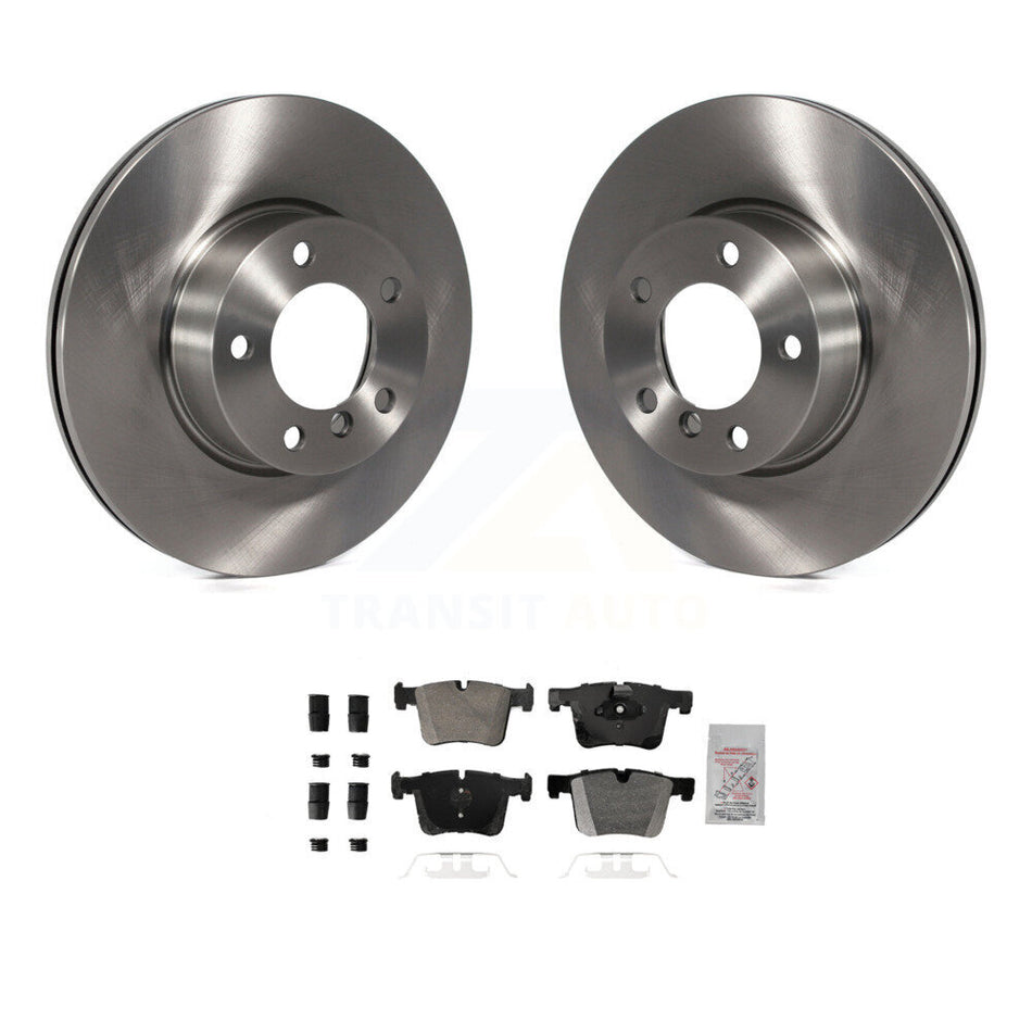 Front Brake Rotor Semi-Metallic Pad Kit For BMW 328i xDrive 330i 320i 428i 328d 230i 430i K8A-107213